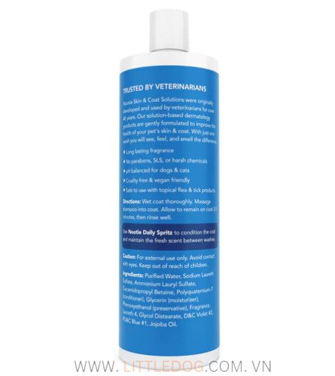 Nootie Dầu tắm chó Lông Trắng-Whitening and Brightening Shampoo 473ml