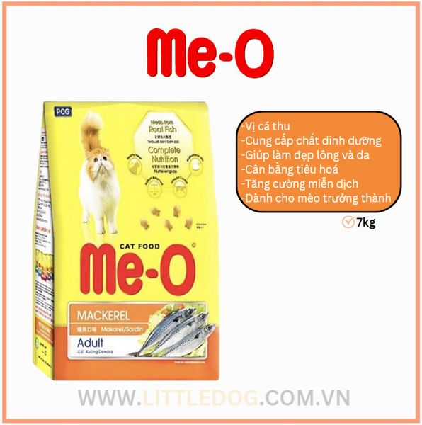 ME-O BAO XÁ CHO MÈO VỊ CÁ THU- MACKEREL 7KG