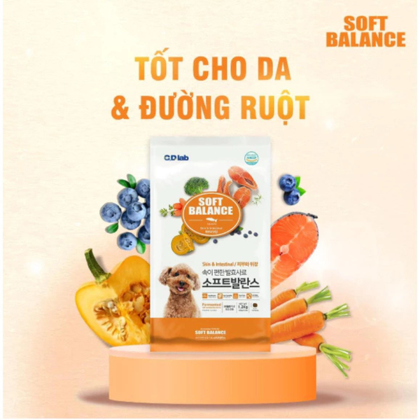 Thức Ăn Hạt Mềm Hữu Cơ ANF Soft Balance Cho Chó Con & Trưởng Thành