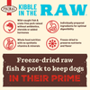 Primal - Kibble in the Raw Dog Food – Cá & Thịt Heo