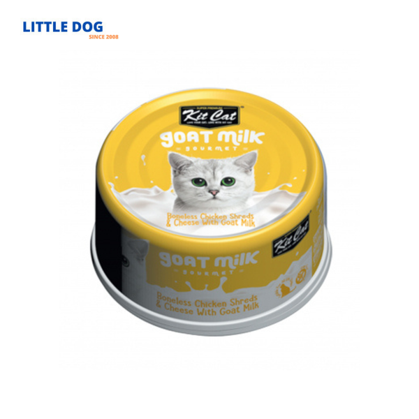 Pate Mèo Kit Cat Sữa Dê (Lon 85g)