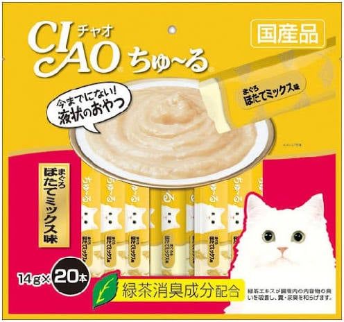 Ciao Que Sốt Cá Ngừ & Sò Điệp SC-129 (14gx20pcs)