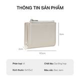Ví Gập Da BAMA Compact Wallet