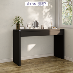 Bàn Trang Điểm Gỗ MDF Cao Cấp Có Ngăn Kéo FV41 FIVO, Kết Hợp Làm Bàn Nail Bàn Làm Việc, Gỗ Dày 34MM, Ray Trượt Mượt Mà