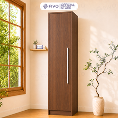 Tủ Đựng Quần Áo Gỗ Cao Cấp Đa Năng FC01 FIVO, Dày 17MM Với Độ Sâu 60cm, Freeship + Free lắp đặt, Trả Góp 0%