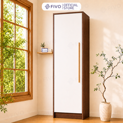 Tủ Đựng Quần Áo Gỗ Cao Cấp Đa Năng FC01 FIVO, Dày 17MM Với Độ Sâu 60cm, Freeship + Free lắp đặt, Trả Góp 0%