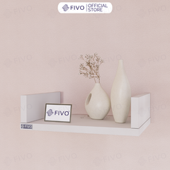 Kệ Sách Gỗ Chữ U FB43 FIVO Treo Tường & Để Bàn, Đa Dạng Màu Sắc