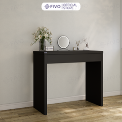 Bàn Trang Điểm Gỗ MDF Cao Cấp Có Ngăn Kéo FV41 FIVO, Kết Hợp Làm Bàn Nail Bàn Làm Việc, Gỗ Dày 34MM, Ray Trượt Mượt Mà