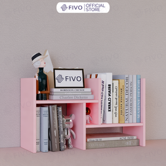 Kệ Sách Để Bàn FB24 FIVO, 1 Bộ Khung, 8 Kiểu Lắp Ráp, Đa Dạng Màu Sắc