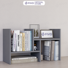 Kệ Sách Để Bàn FB24 FIVO, 1 Bộ Khung, 8 Kiểu Lắp Ráp, Đa Dạng Màu Sắc