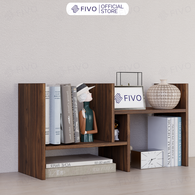 Kệ Sách Để Bàn FB24 FIVO, 1 Bộ Khung, 8 Kiểu Lắp Ráp, Đa Dạng Màu Sắc