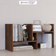 Kệ Sách Để Bàn FB24 FIVO, 1 Bộ Khung, 8 Kiểu Lắp Ráp, Đa Dạng Màu Sắc