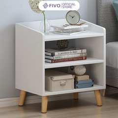 Tủ Đầu Giường Gỗ FT20 FIVO, Nhỏ Gọn, Phong Cách Châu Âu