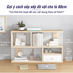 Kệ Sách Gỗ Để Bàn FB20 FIVO Dày Dặn, Bền Chắc, Nhỏ Gọn, Decor Linh Hoạt, Dễ Dàng Lắp Ráp