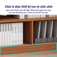 Kệ Sách Gỗ Để Sàn FB70 FIVO, Tấm Lưng Dày, Đa Dạng Màu Sắc, Dễ Dàng Lắp Ráp