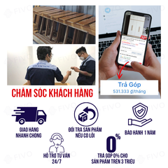 Kệ Sách Gỗ Treo Tường FB44 FIVO, Nhiều Ngăn, Đa Dạng Kích Thước Và Màu Sắc