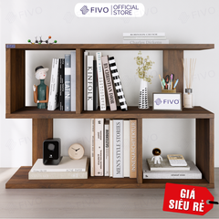 Kệ Sách Gỗ Để Bàn FB20 FIVO Dày Dặn, Bền Chắc, Nhỏ Gọn, Decor Linh Hoạt, Dễ Dàng Lắp Ráp