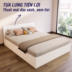 Giường Ngủ Gỗ FN01 FIVO, Đa Dạng Kích Thước & Màu Sắc, Freeship + Free lắp đặt