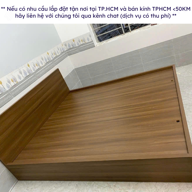 Giường Ngủ Gỗ FN01 FIVO, Đa Dạng Kích Thước & Màu Sắc, Freeship + Free lắp đặt