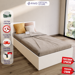 Giường Ngủ Gỗ FN01 FIVO, Đa Dạng Kích Thước & Màu Sắc, Freeship + Free lắp đặt