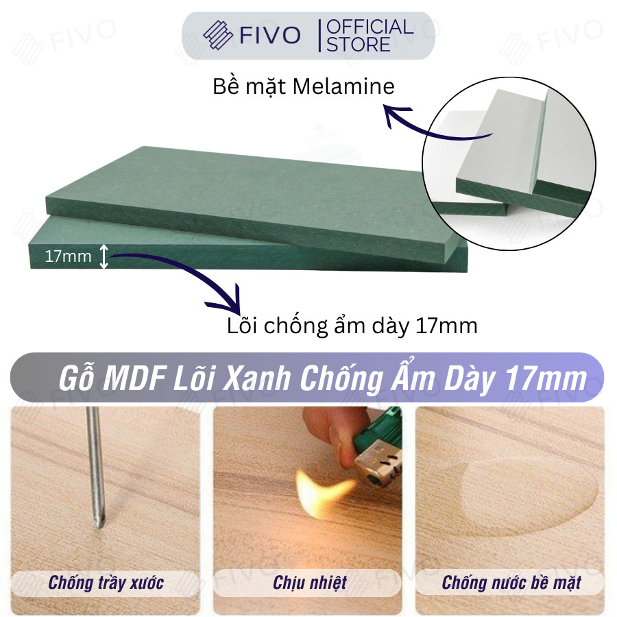 Tủ Quần Áo Gỗ Nhỏ Gọn FC05 FIVO, MDF Chống Ẩm Có Hộc Tiện Lợi, Phù Hợp Phòng Nhỏ, Freeship TPHCM