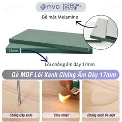 Tủ Quần Áo Gỗ Nhỏ Gọn FC05 FIVO, MDF Chống Ẩm Có Hộc Tiện Lợi, Phù Hợp Phòng Nhỏ, Freeship TPHCM