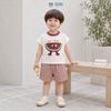  Đồ bộ bé trai BiBi Kids áo thun dưa hấu quần đùi sọc đỏ trắng 6 tháng - 5 tuổi BB-C56-C57 