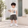  Đồ bộ bé trai BiBi Kids áo ba lỗ hình gấu quần đùi xám 6 tháng - 4 tuổi BB-C64-C66 