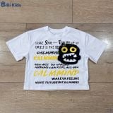  Đồ bộ bé trai BiBi Kids áo thun túi thú mắt vàng quần đùi đen 1 - 6 tuổi C11 