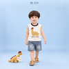  Đồ bộ bé trai BiBi Kids áo ba lỗ khủng long quần đùi jean rách 6 tháng - 5 tuổi BB-C60-C62 