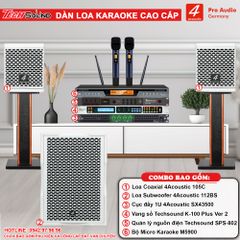 Dàn Loa Karaoke 4Acoustic HCS-105C White [01]