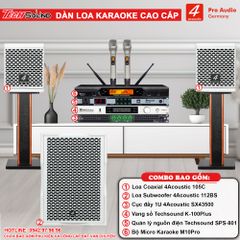 Dàn Loa Karaoke 4Acoustic HCS-105C White [02]