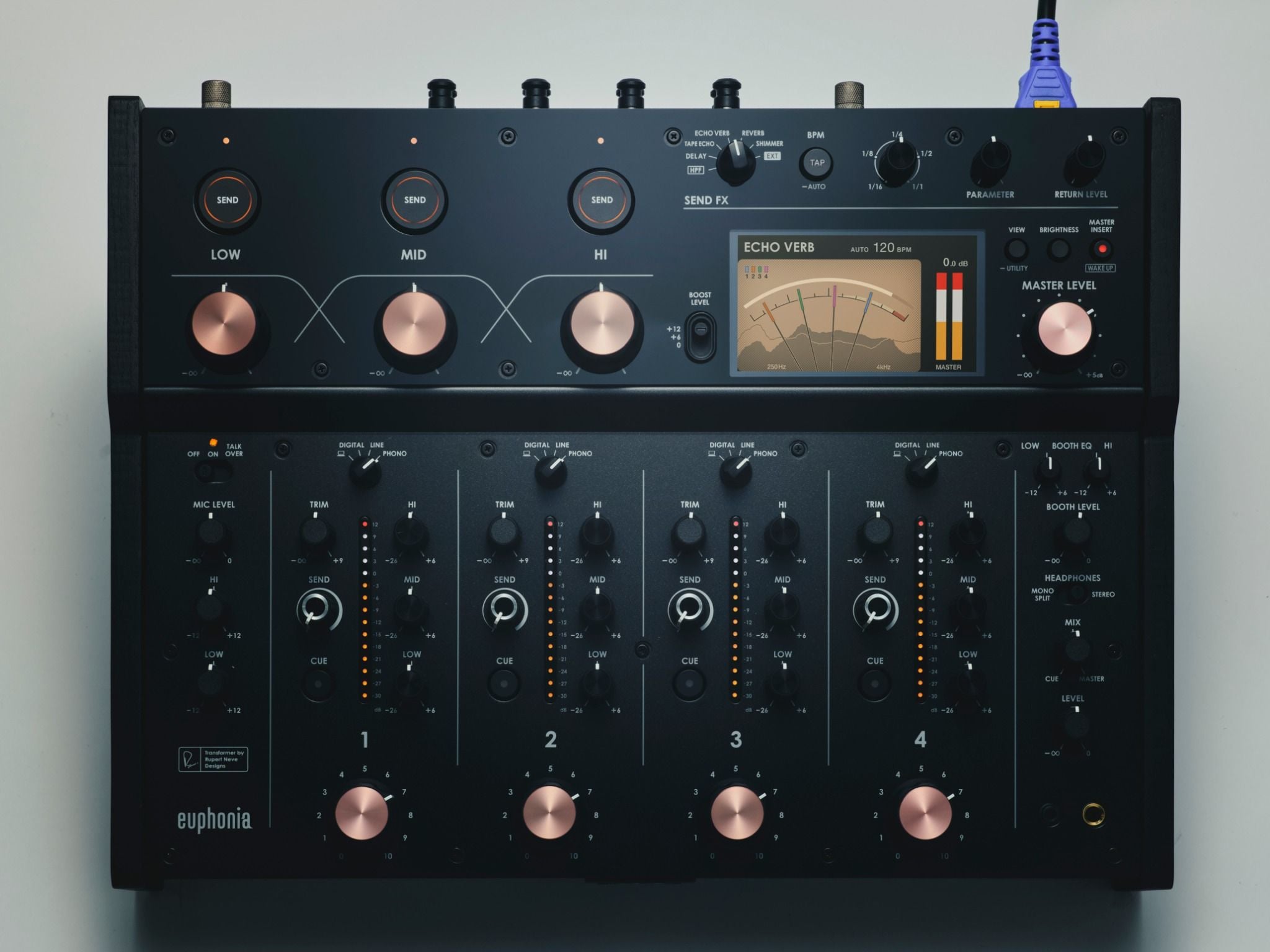 Bàn DJ Mixer AlphaTheta EUPHONIA