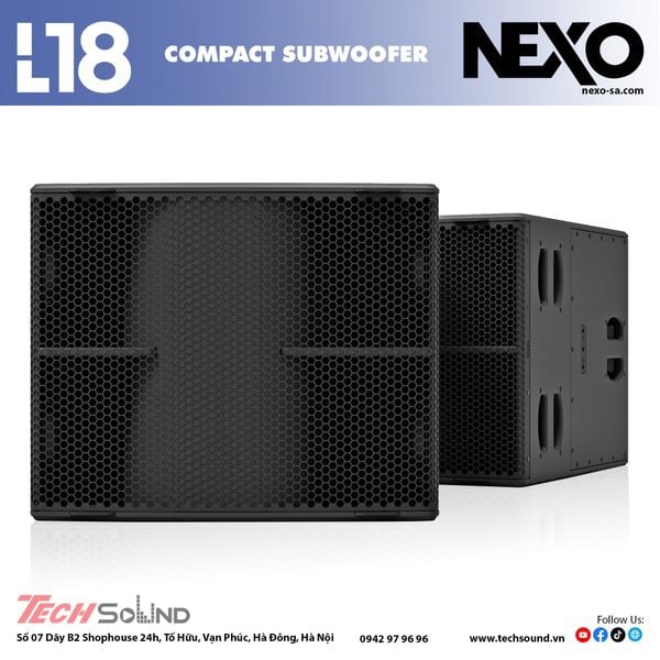 Loa Sub NEXO L18 France Chính Hãng