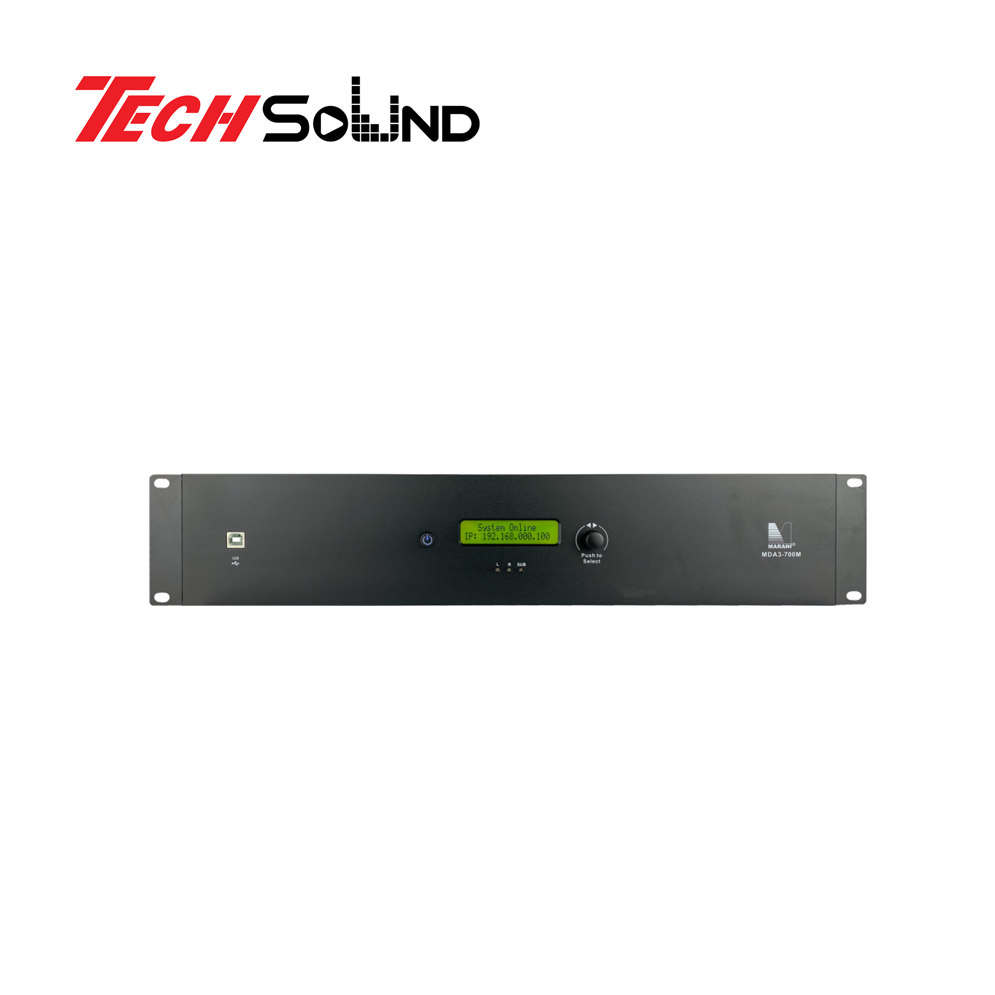Cục đẩy công suất 3 kênh Marani MDA3 700M
