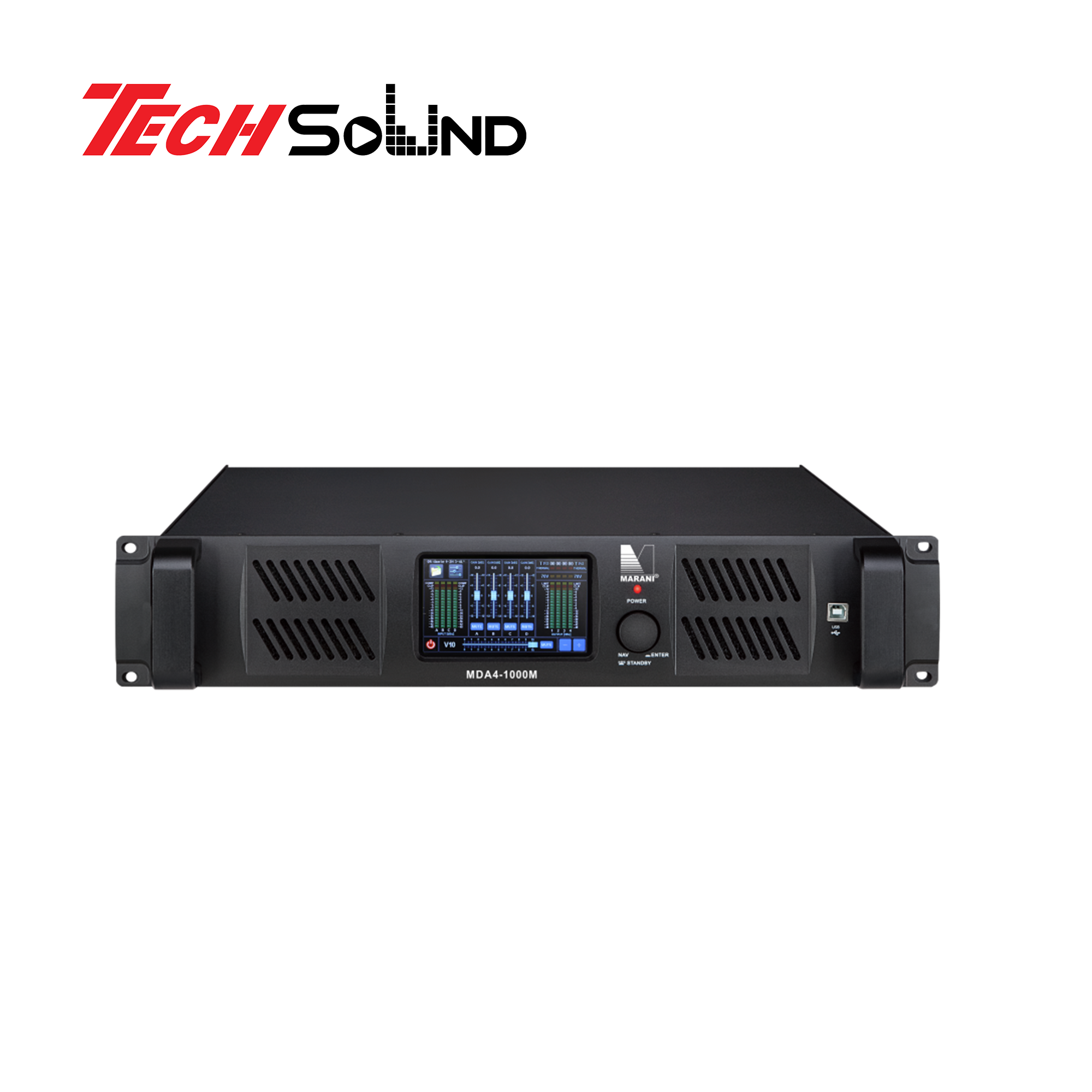 Cục đẩy công suất 4 kênh Marani MDA4 1000M