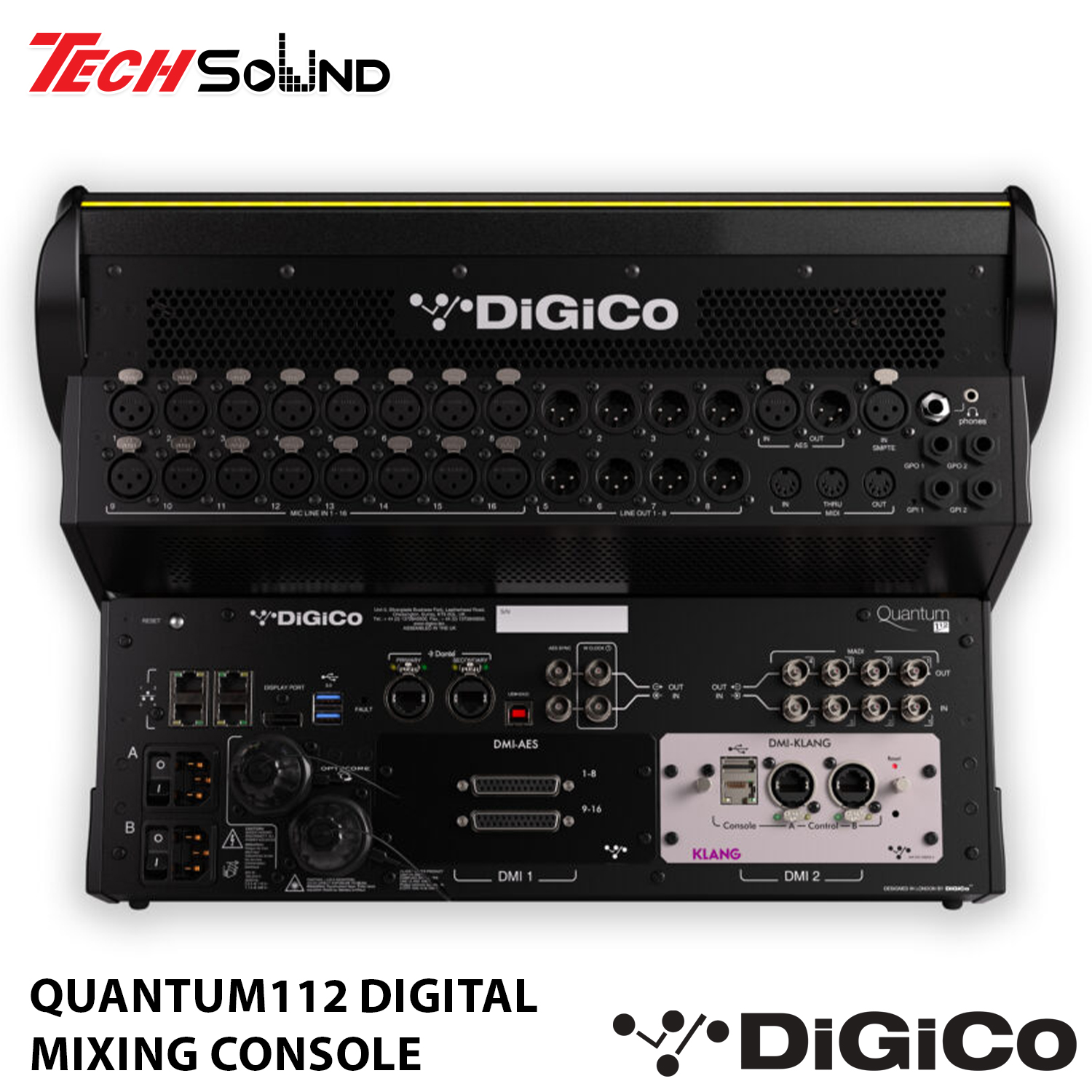 Bàn Mixer DiGiCo Quantum 112 Digital Mixing Console Surface