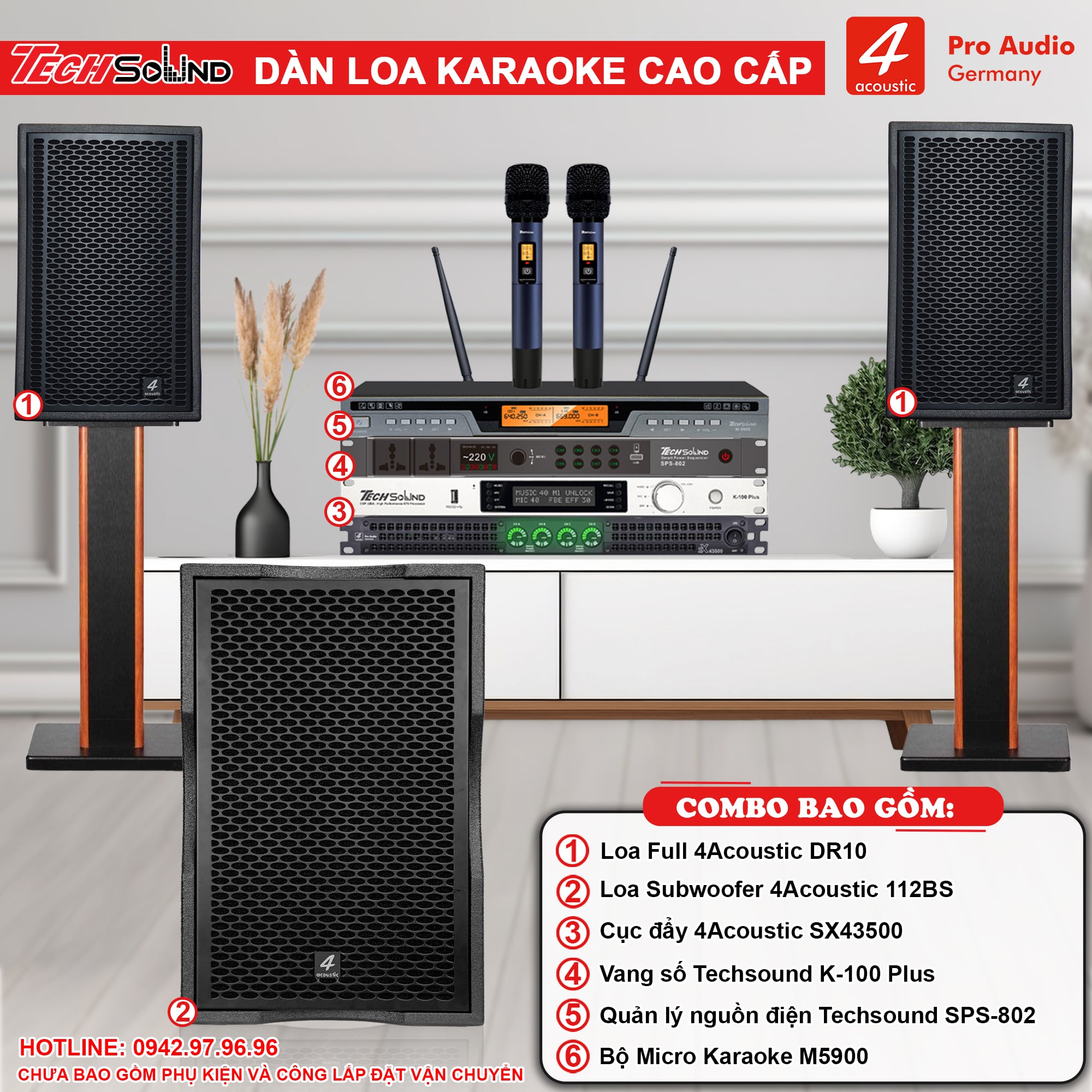 Dàn Loa Karaoke 4Acoustic DR10 [02]