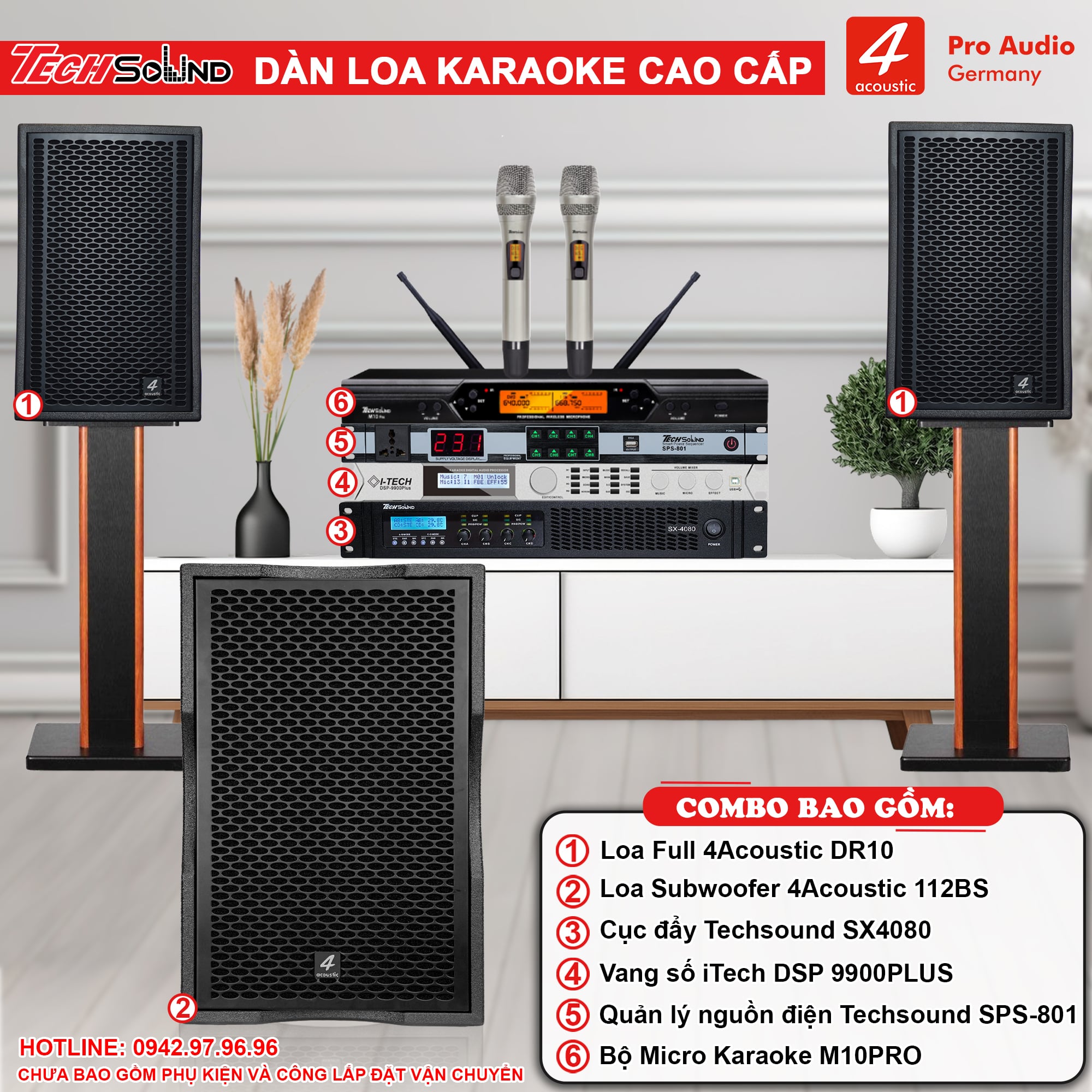 Dàn Loa Karaoke 4Acoustic DR10 [05]