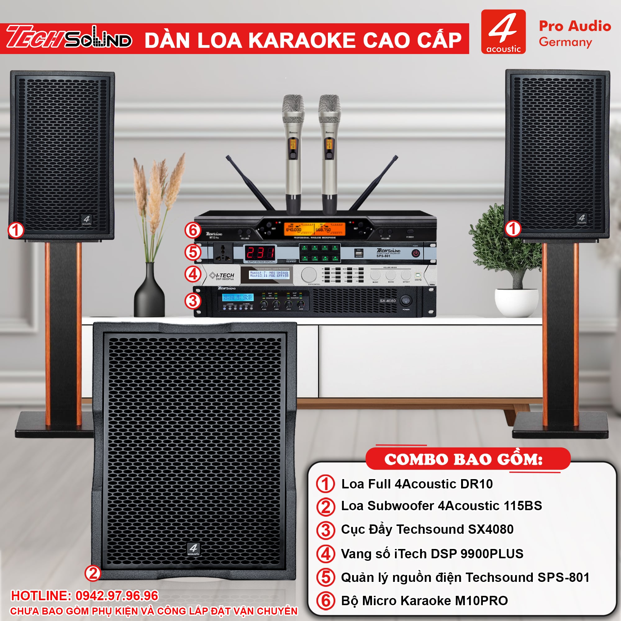 Dàn Loa Karaoke 4Acoustic DR10 [04]