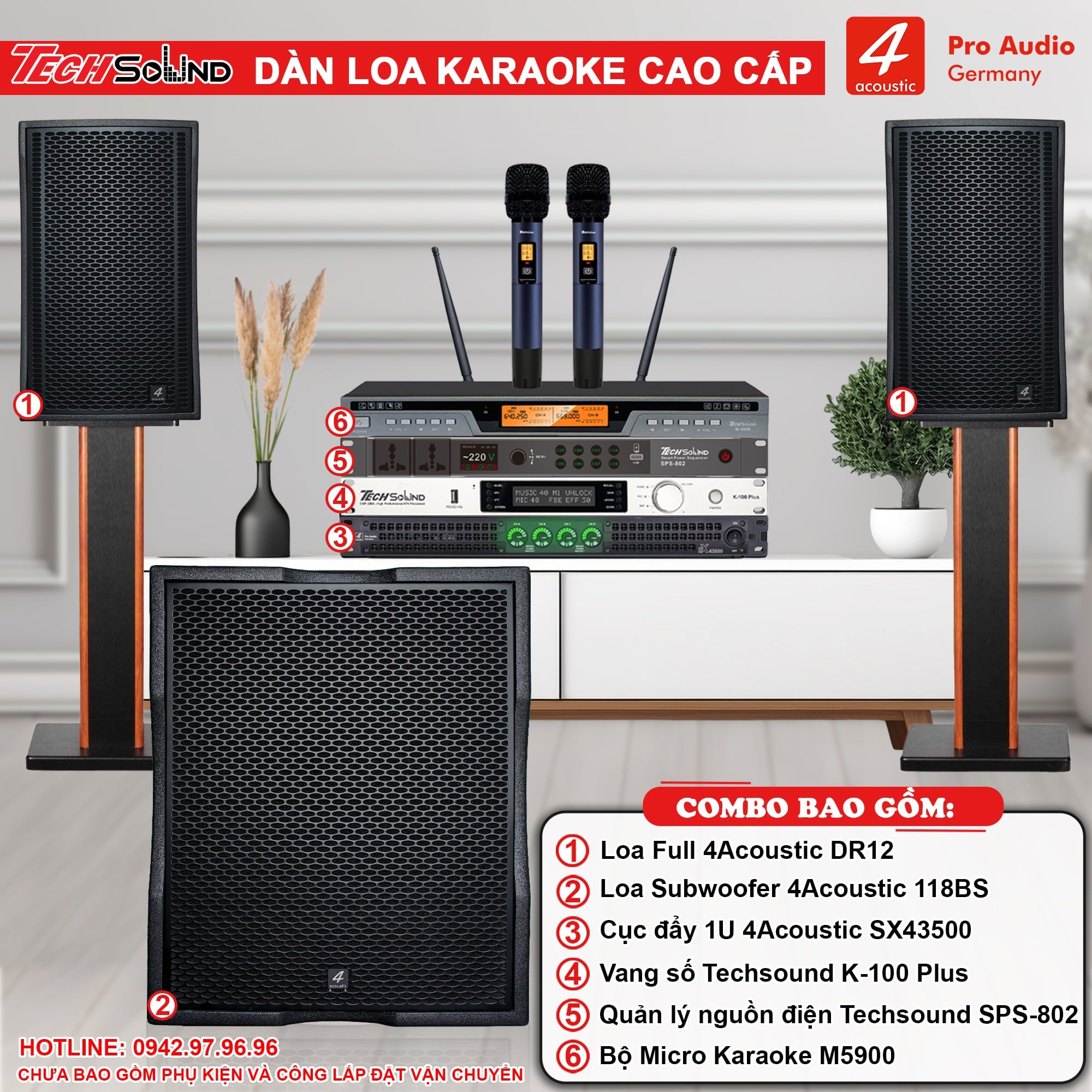 Dàn Loa Karaoke 4Acoustic DR12 [01]