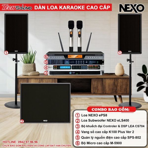 Dàn Loa Karaoke NEXO ePS8 [02]