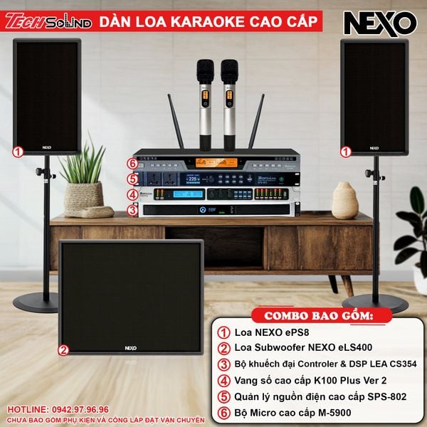 Dàn Loa Karaoke NEXO ePS8 [01]