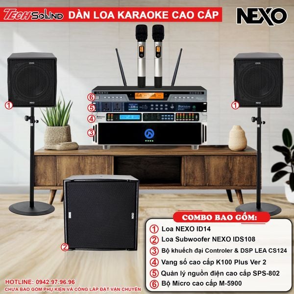 Dàn Loa Karaoke NEXO ID14 [02]