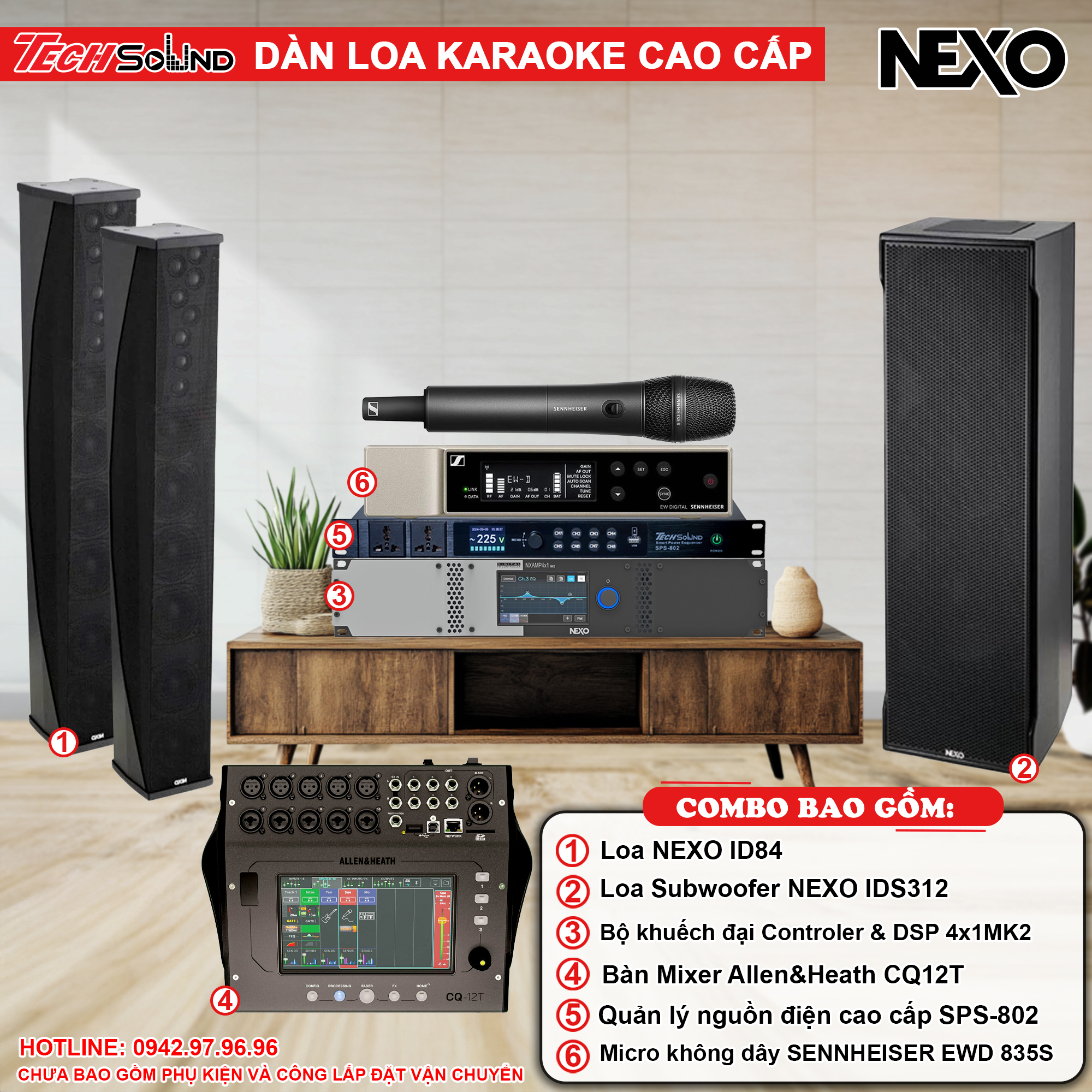 Dàn Loa Karaoke NEXO ID84 [05]