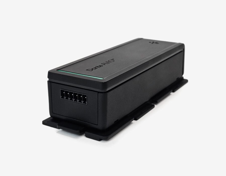 Dante AVIO Install 2-Channel Analog Input