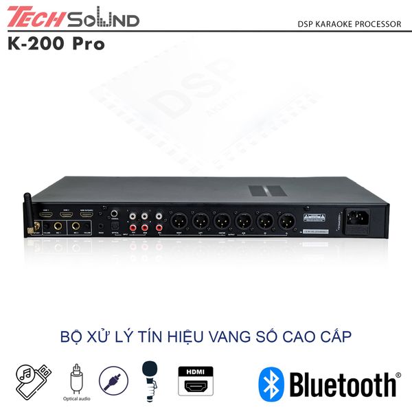 Vang số cao cấp Techsound K200 Pro
