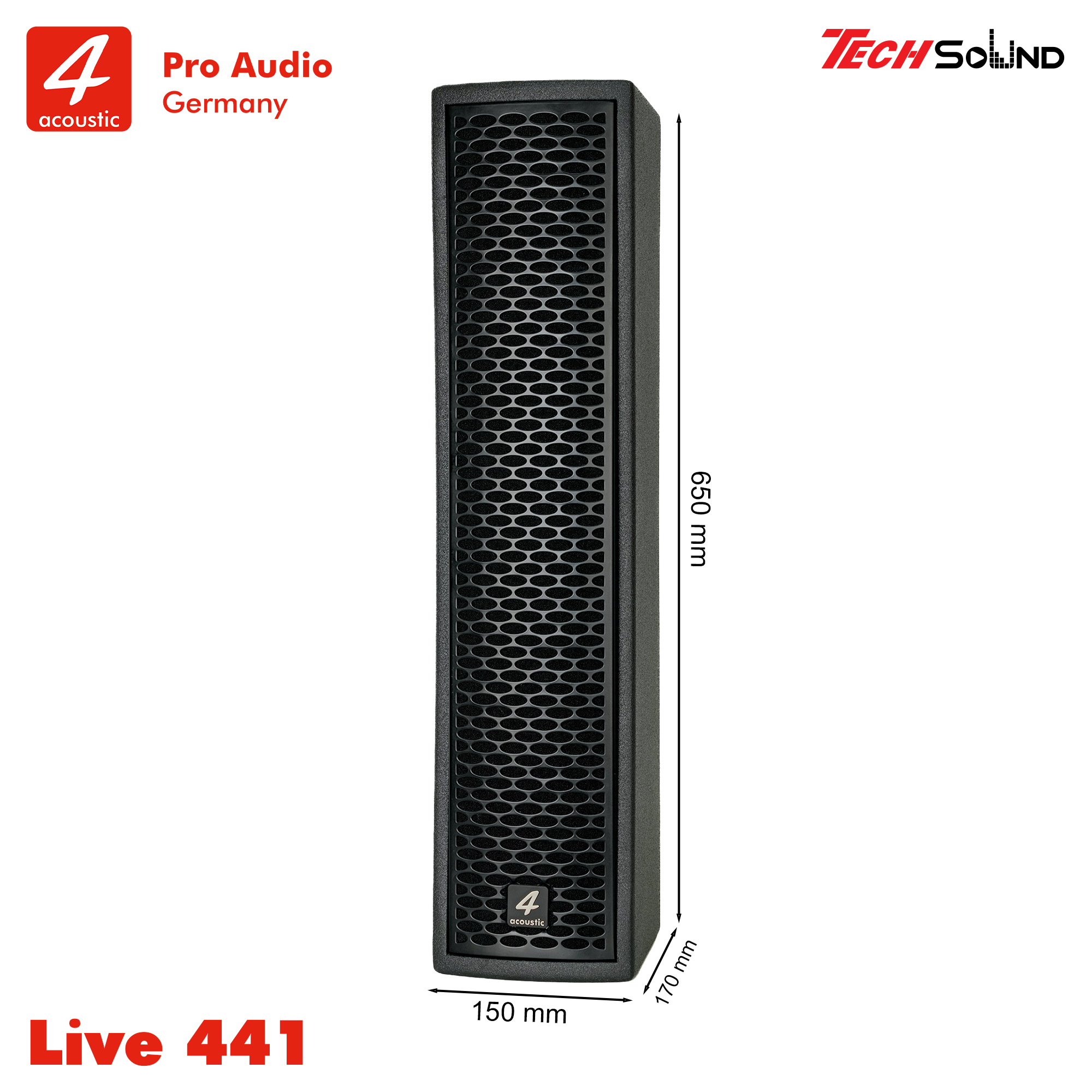 Loa Column 4Acoustic Live 441 Black