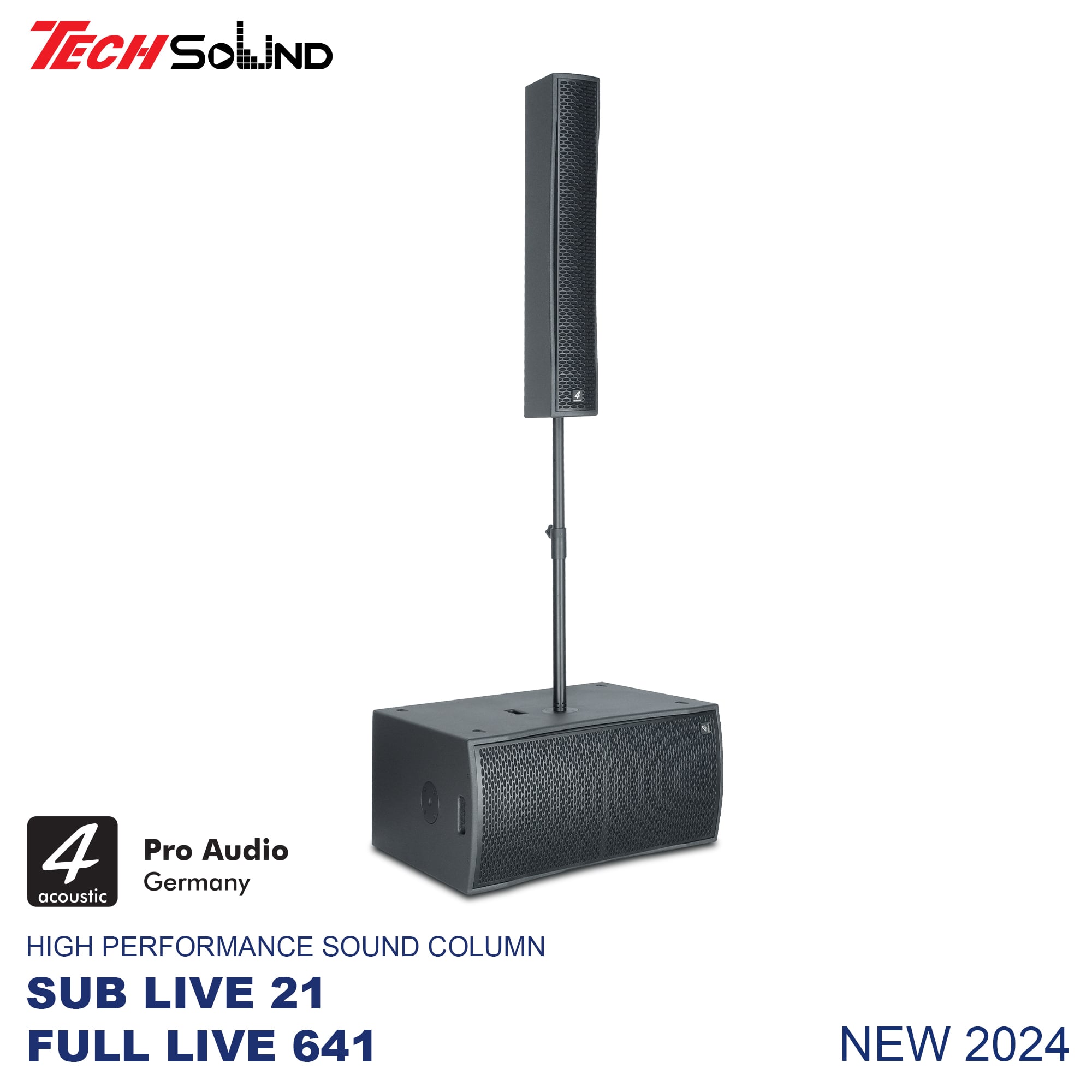 SET Loa Column 4Acoustic 21Live641 & 212BA