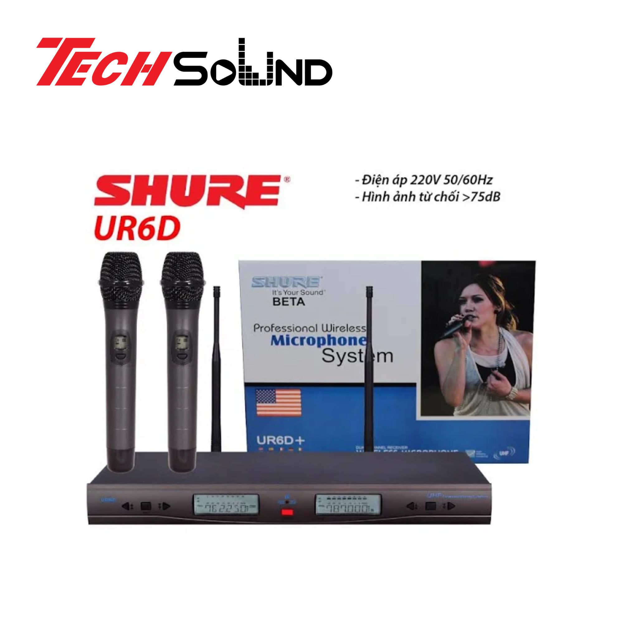 Micro không dây Shure UR6D
